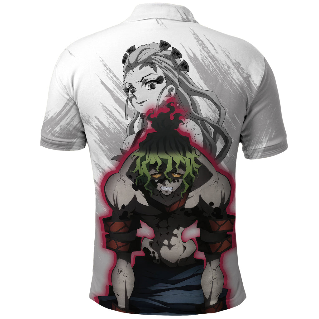 Gyutato and Daki Polo Shirt Demon Slayer