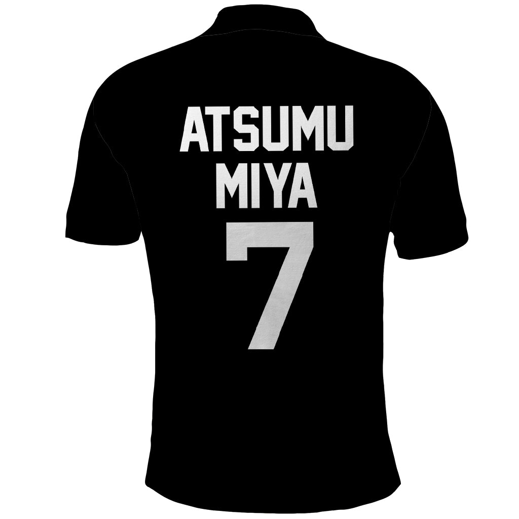 Inarizaki Atsumu Miya Polo Shirt Number 7 Anime