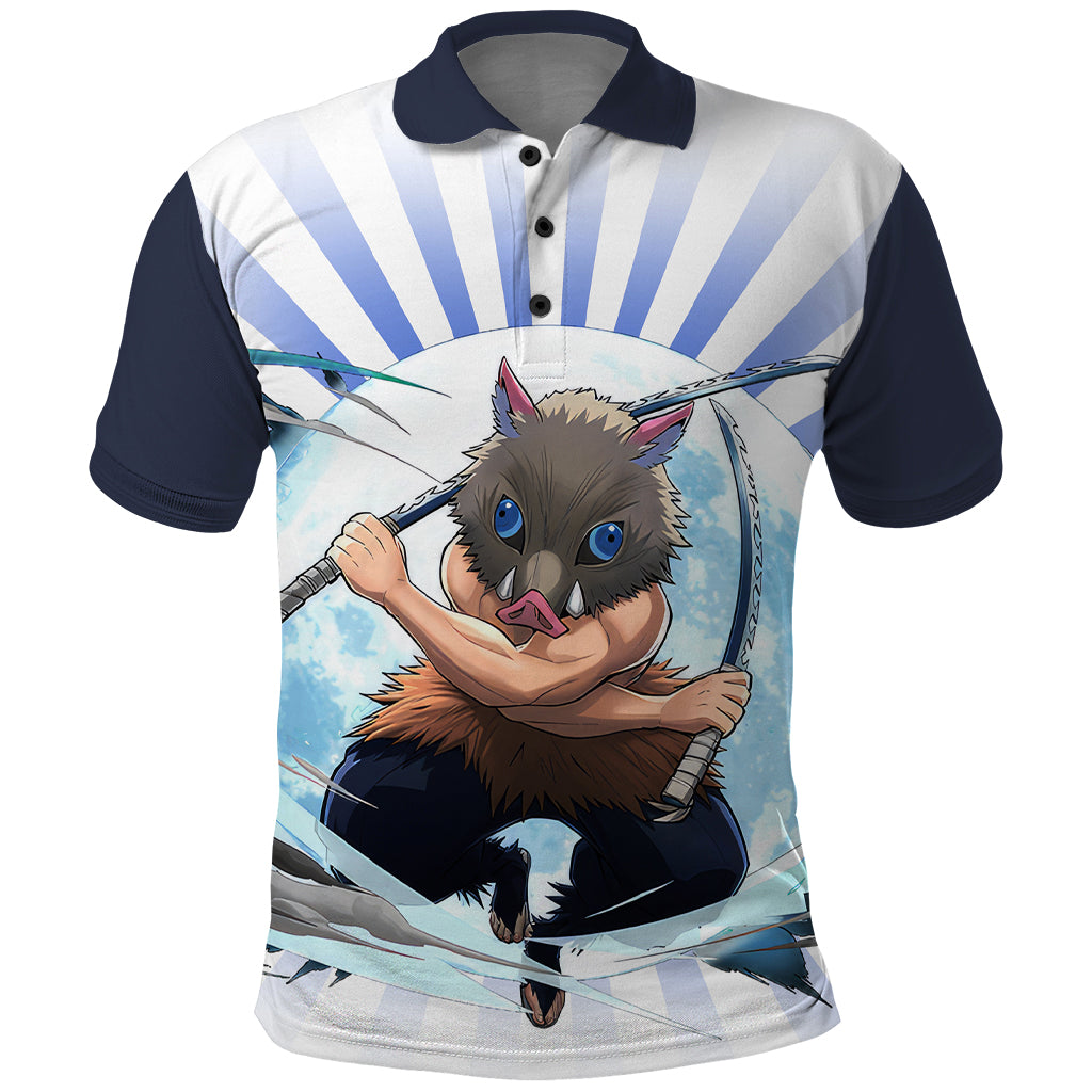 Inosuke Hashibira Polo Shirt Demon Slayer