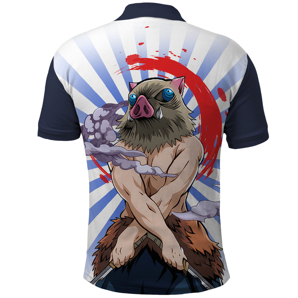 Inosuke Hashibira Polo Shirt Demon Slayer