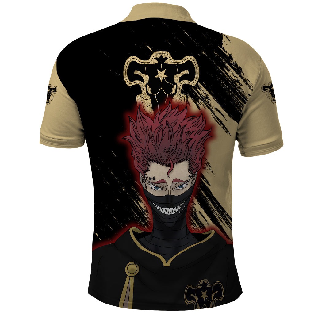 Black Bull Zora Ideale Polo Shirt Black Clover Anime