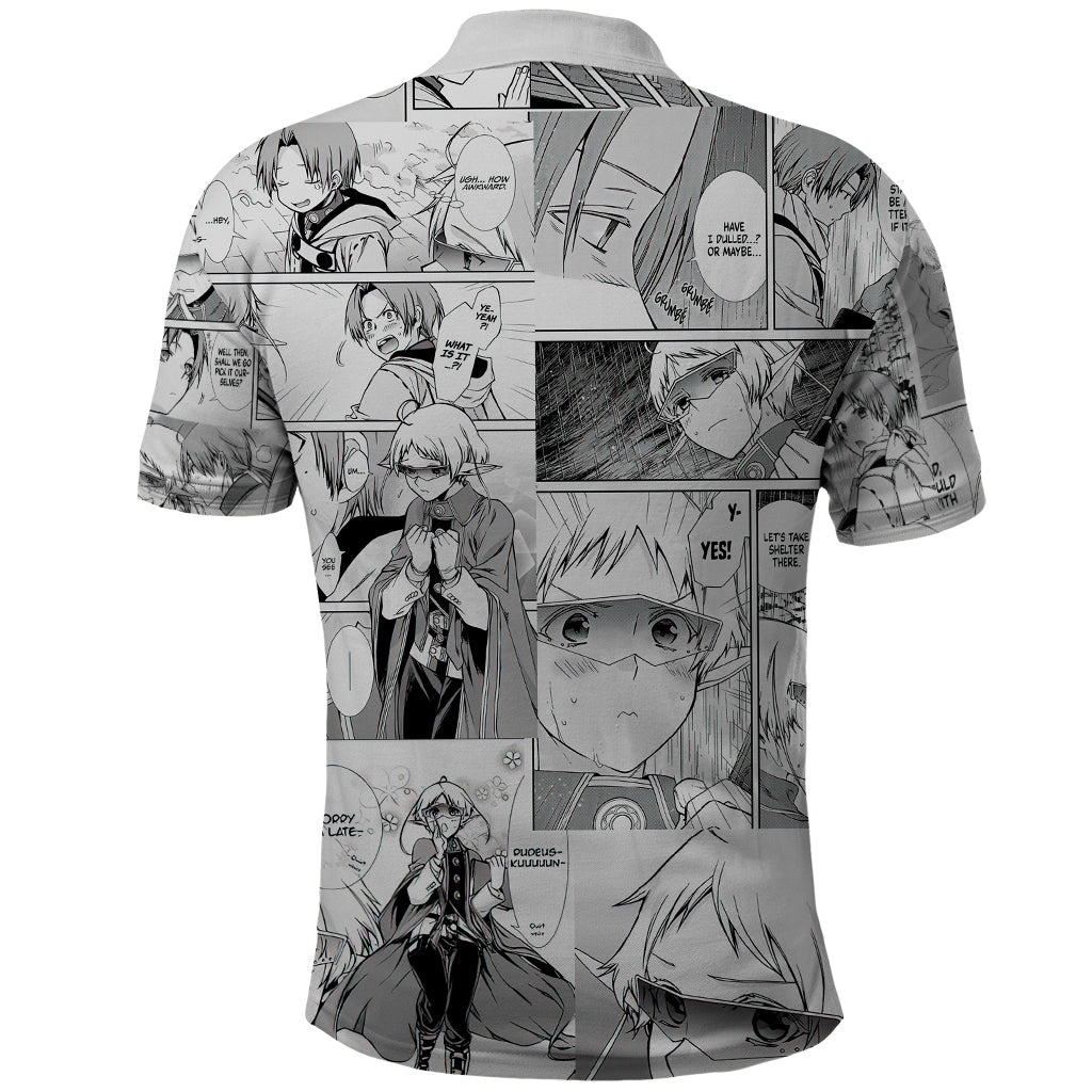 Sylphiette Mushoku Tensei Polo Shirt Manga Mix Anime