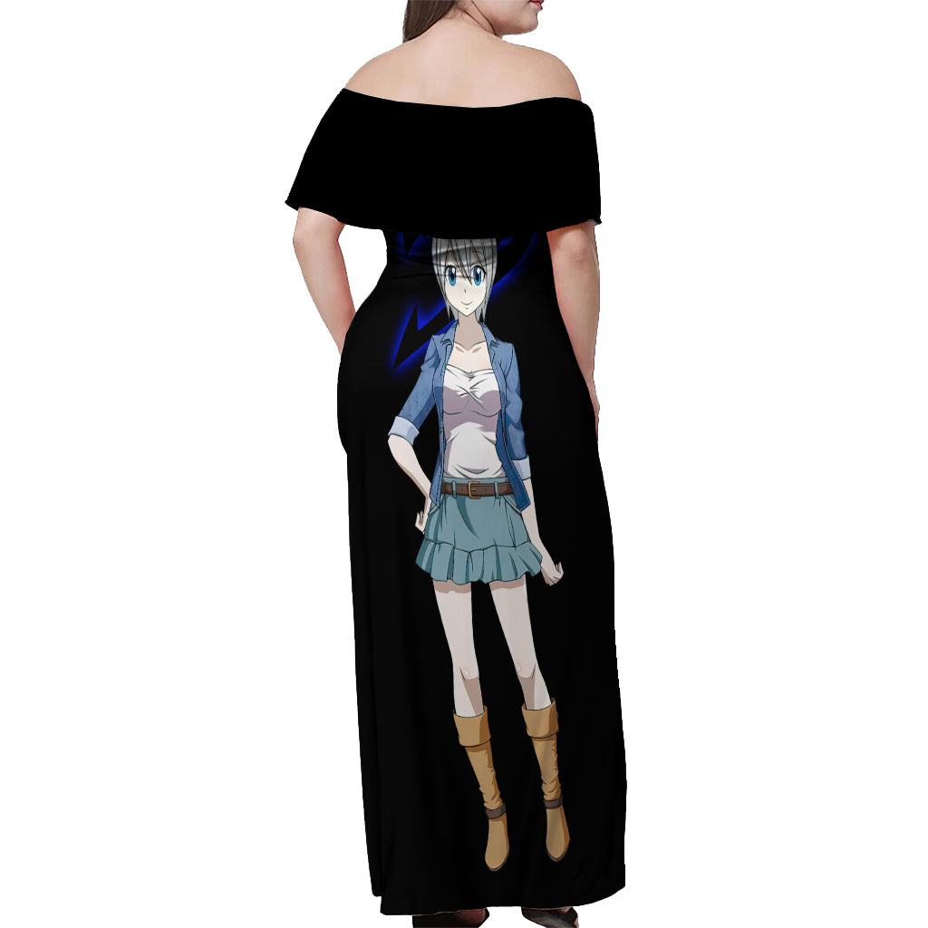 Lisanna Strauss Off Shoulder Maxi Dress Fairy Tail