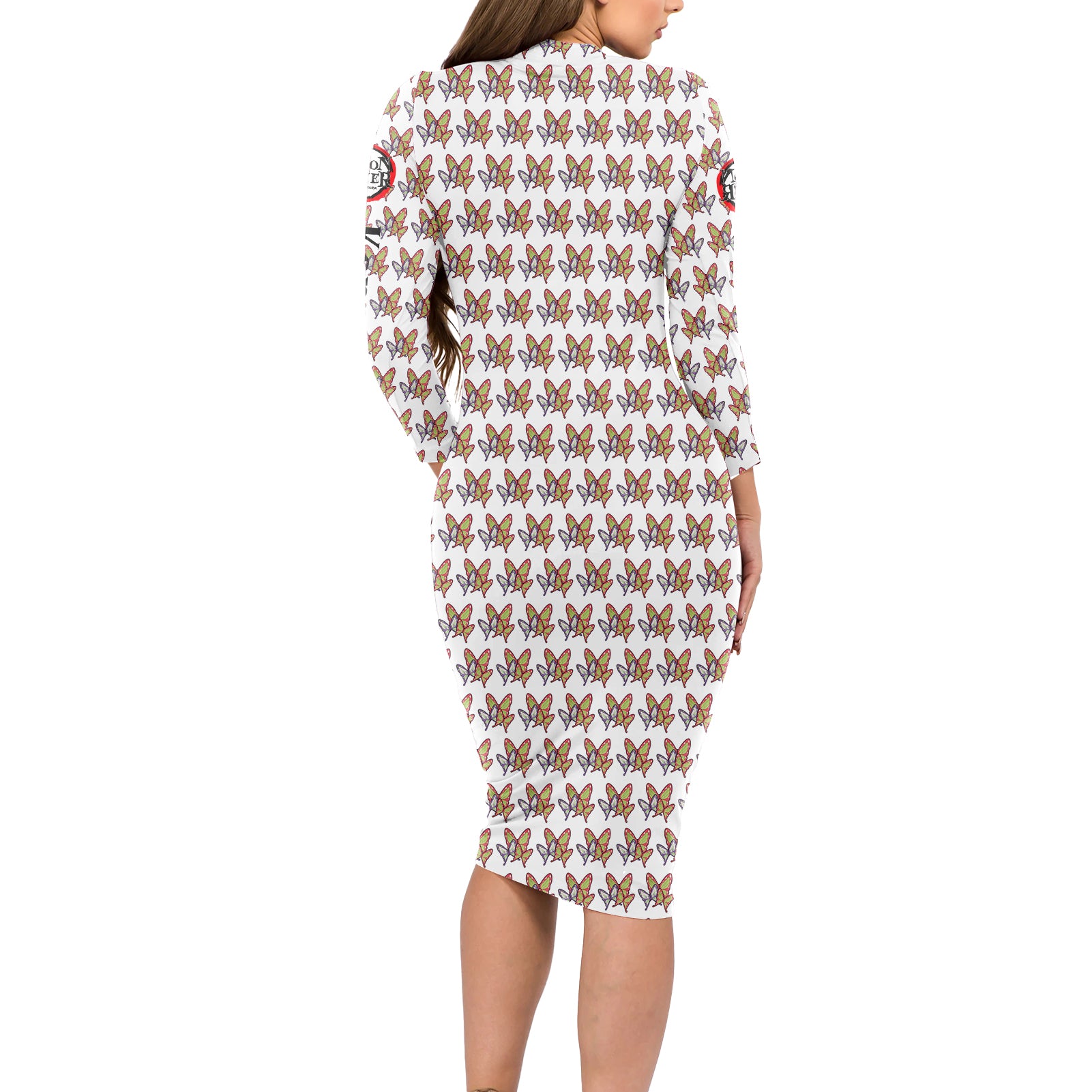 Kanao Tsuyuri Long Sleeve Bodycon Dress Demon Slayer