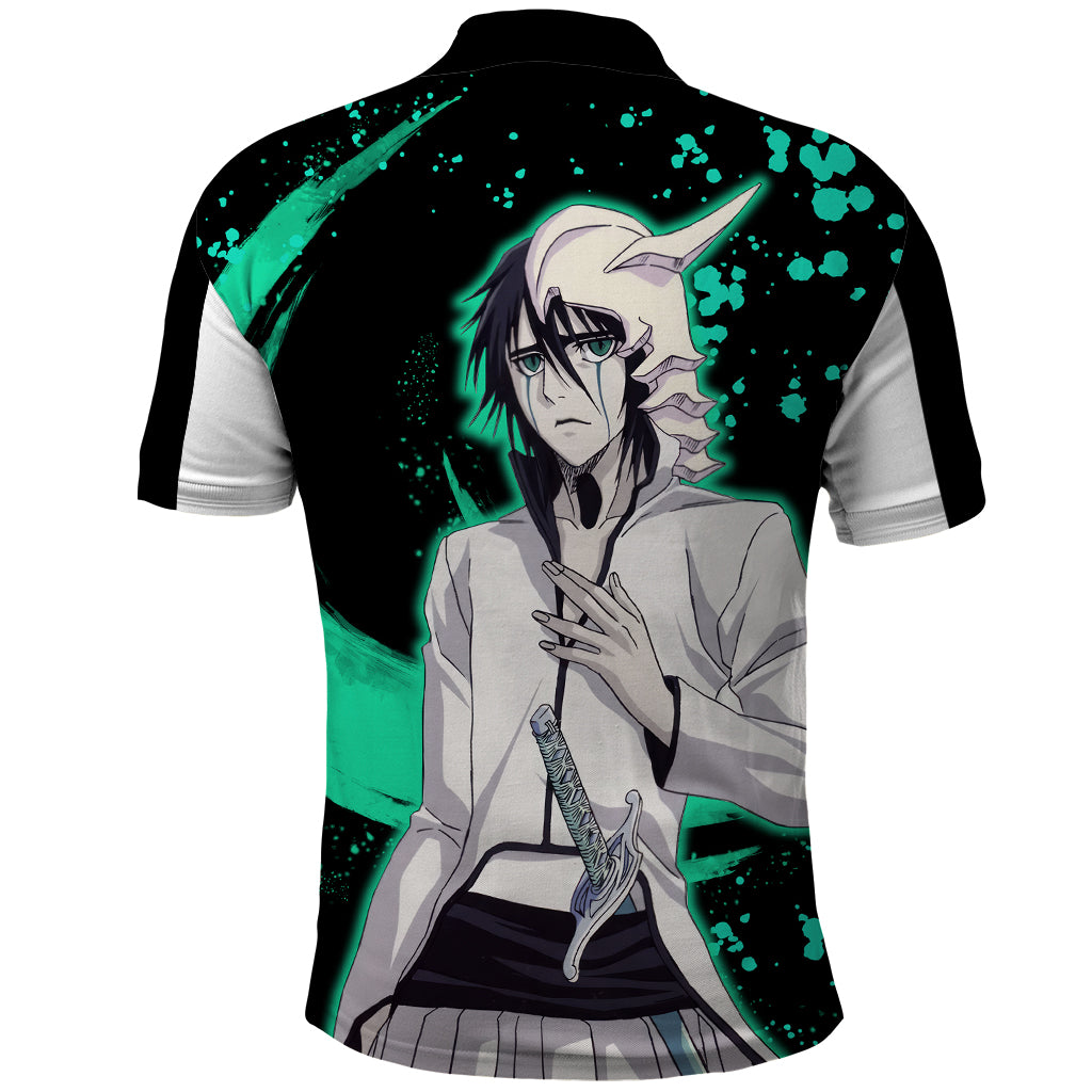 Ulquiorra Schiffer Polo Shirt Bleach