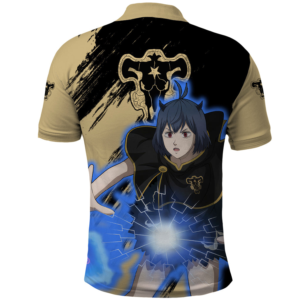 Black Bull Nero Polo Shirt Black Clover Anime