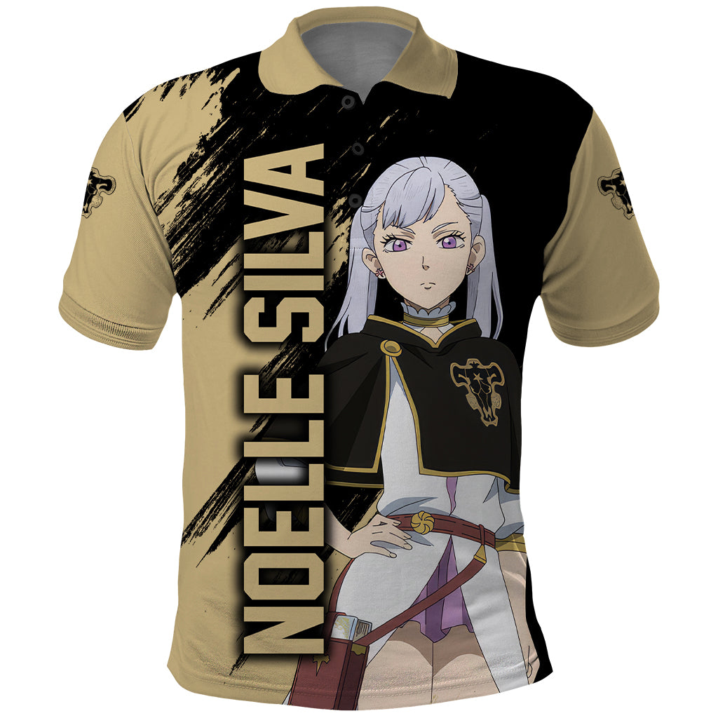 Black Bull Noelle Silva Polo Shirt Black Clover Anime