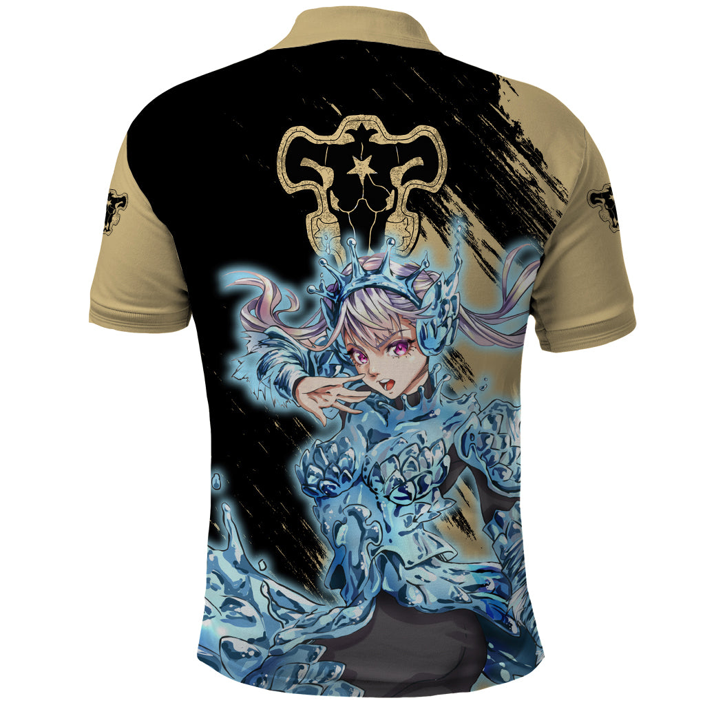 Black Bull Noelle Silva Polo Shirt Black Clover Anime