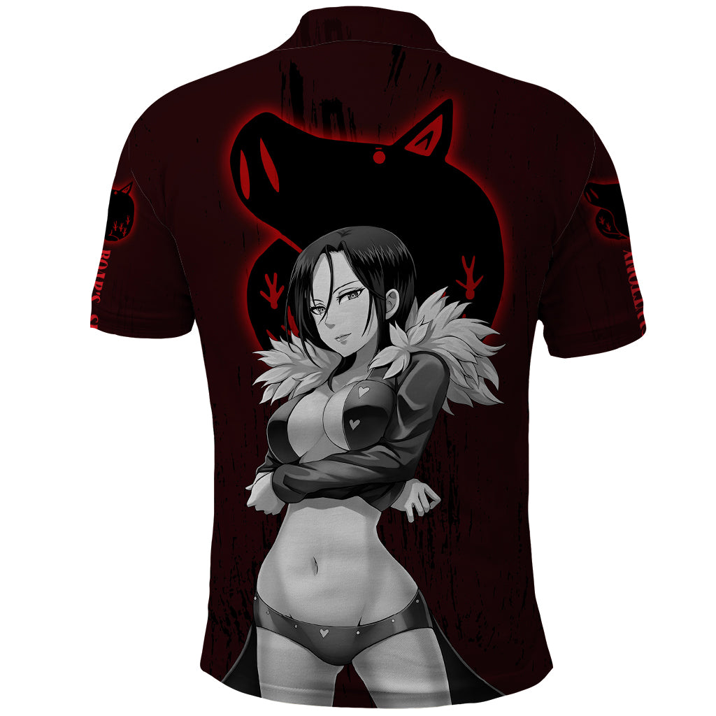 Merlin - Anime Polo Shirt Boar's Sin of Gluttony Anime