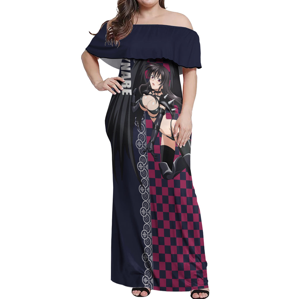 Raynare Off Shoulder Maxi Dress Highschool Of Dead