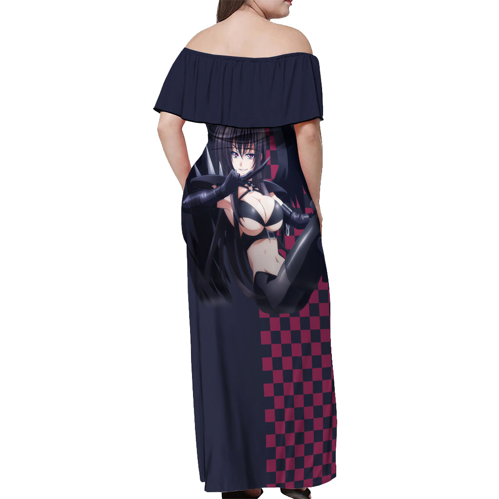 Raynare Off Shoulder Maxi Dress Highschool Of Dead