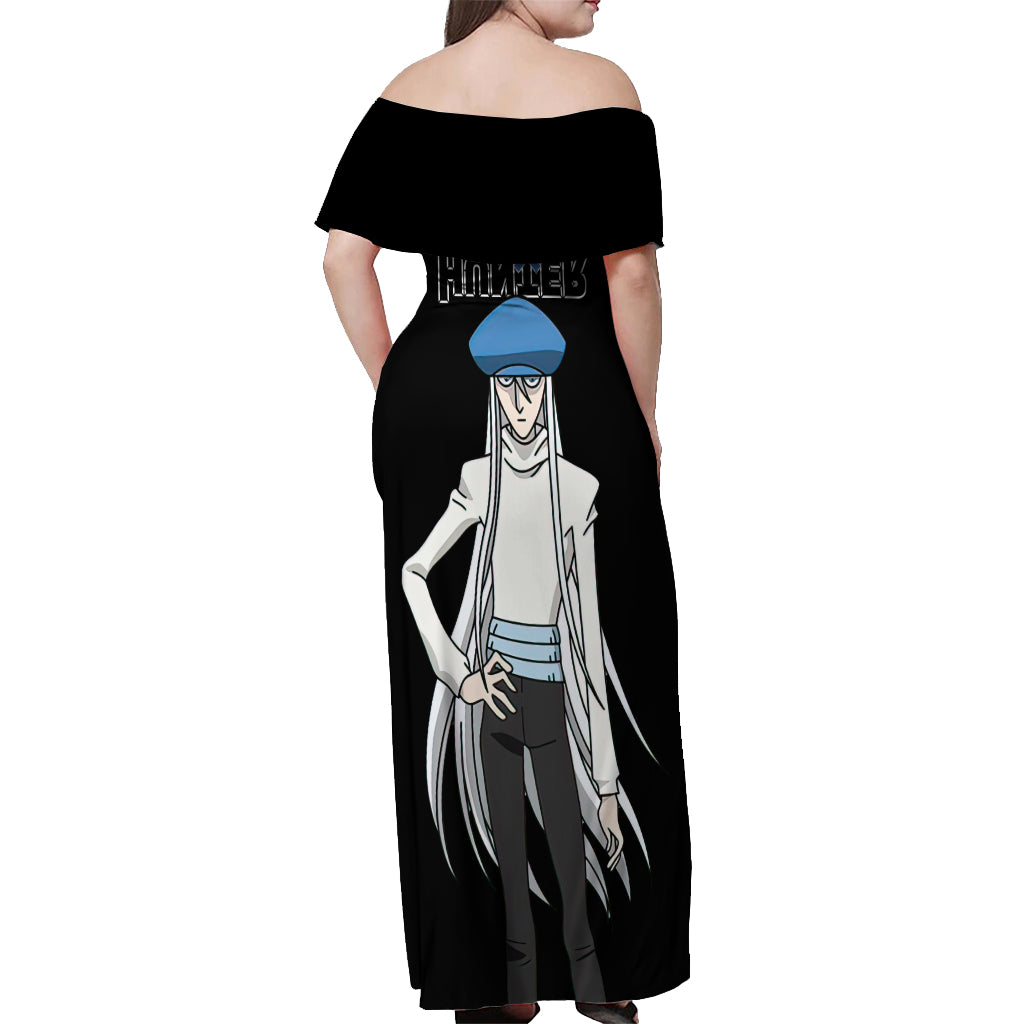 Kite Hunter X Hunter Off Shoulder Maxi Dress Anime Style