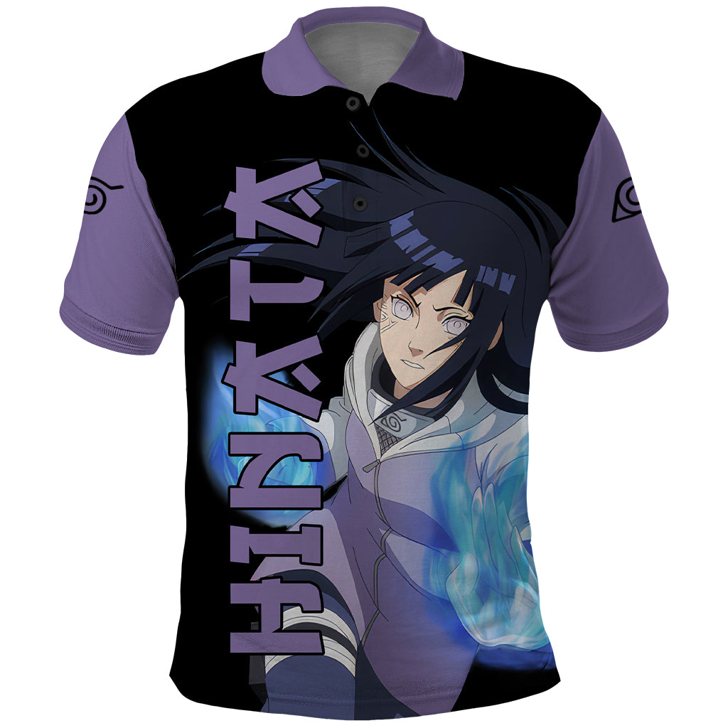 Hinata Hyuga Polo Shirt Naruto