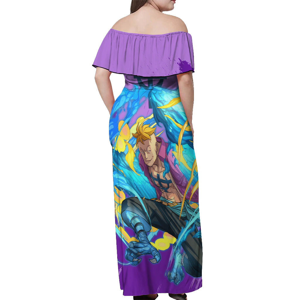 Marco Off Shoulder Maxi Dress One Piece