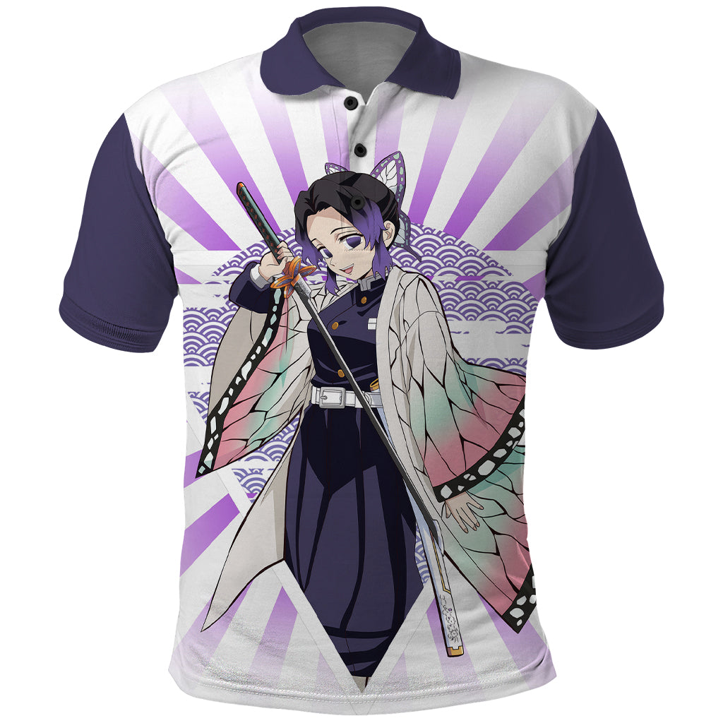 Shinobu Kochou Polo Shirt Demon Slayer