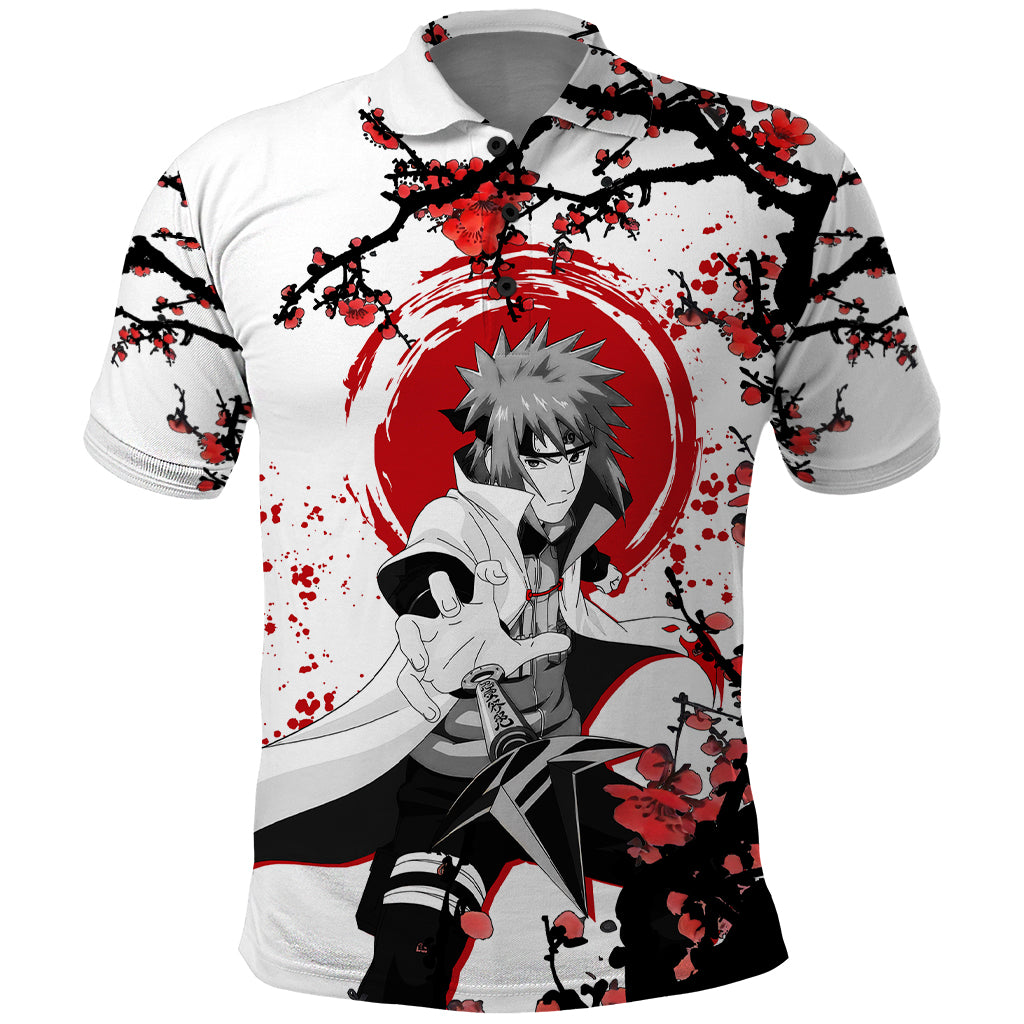 Minato Namikaze - Japan Style Anime Polo Shirt