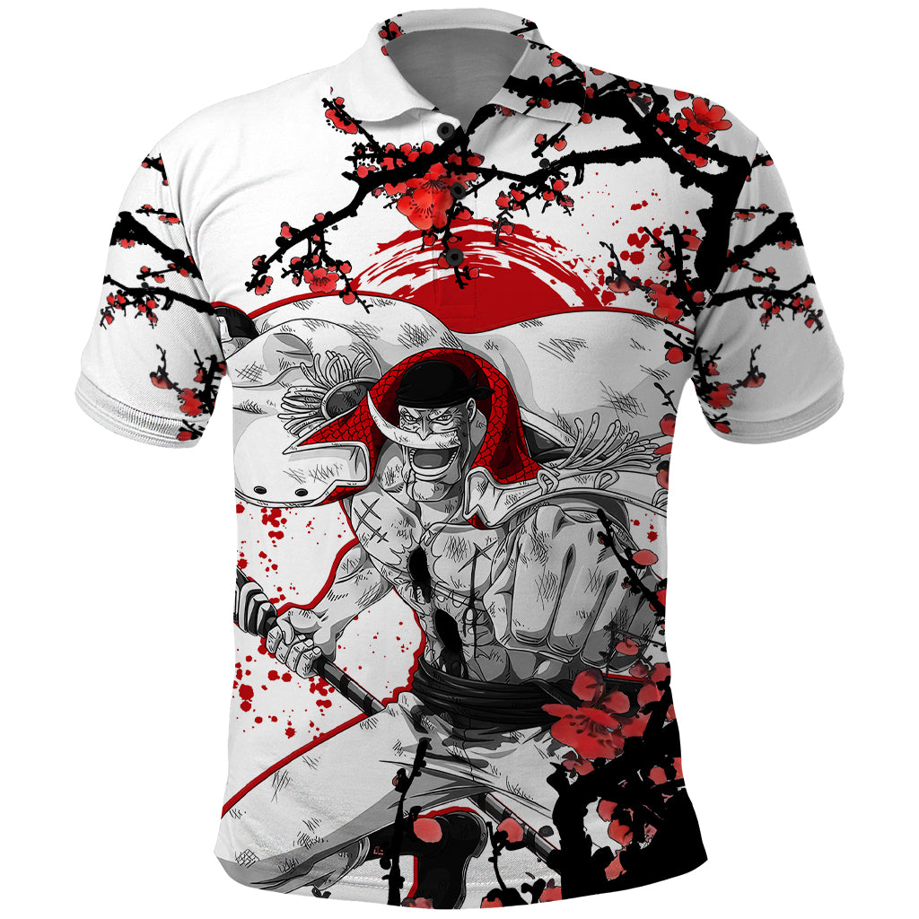 Whitebeard Pirates - Japan Style Anime Polo Shirt