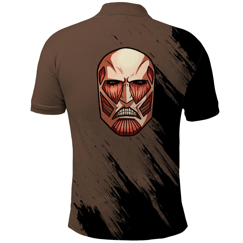 Giant Titan - Attack On Titan Polo Shirt Attack On Titan