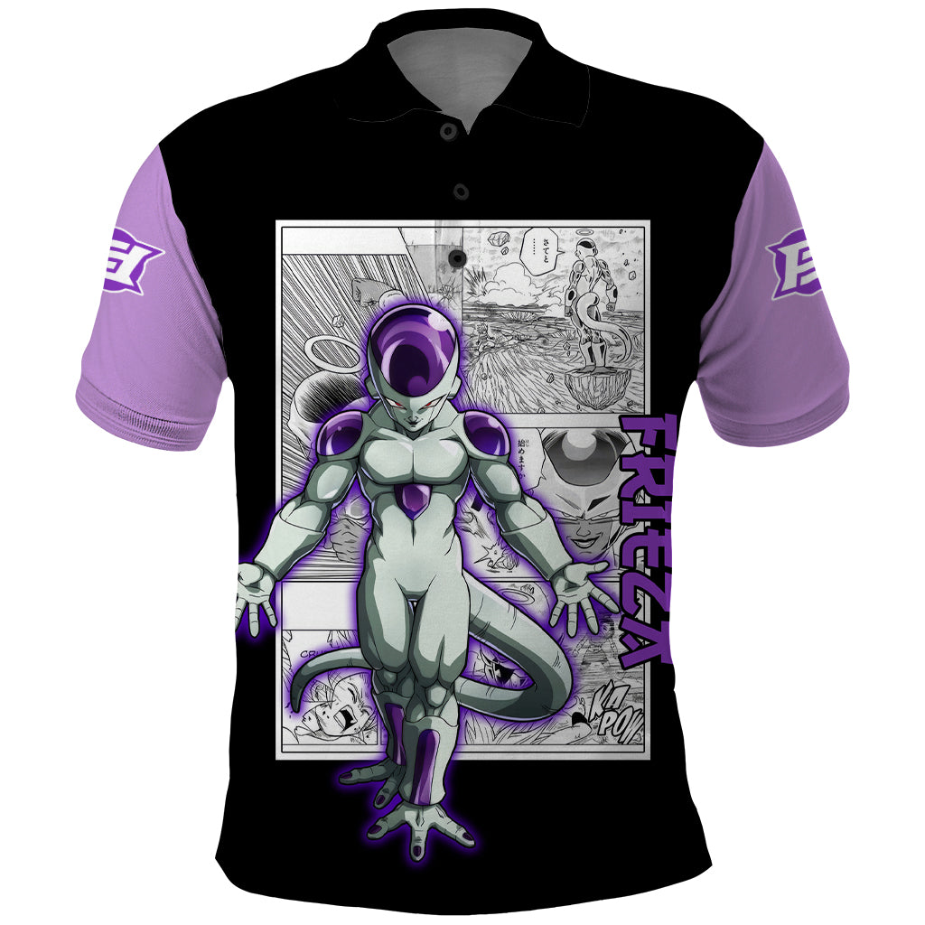 Frieza Polo Shirt Dragon Ball Mix Anime Manga