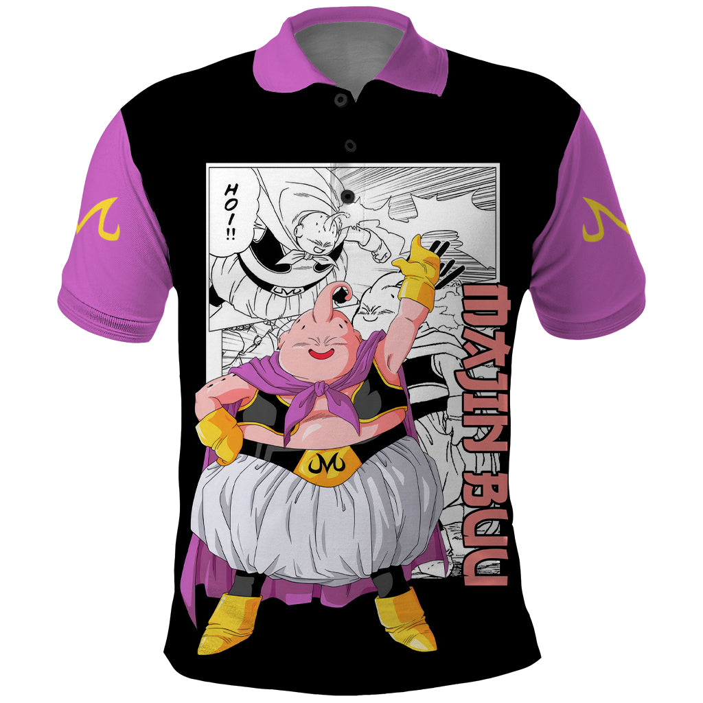 Majin Buu Polo Shirt Dragon Ball Mix Anime Manga