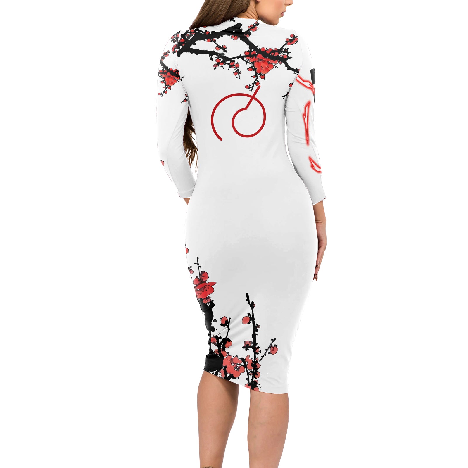Beerus Dragon Ball Long Sleeve Bodycon Dress Anime Japan Style