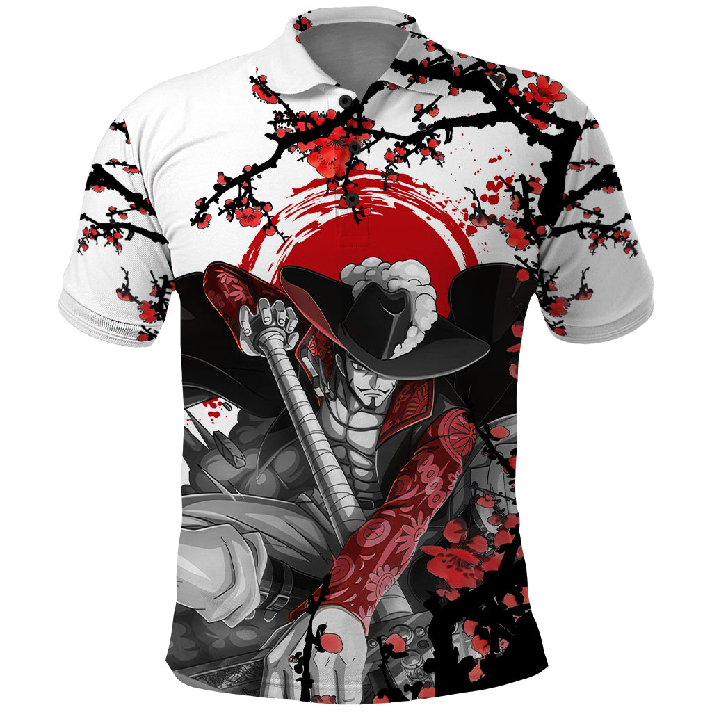 Dracule Mihawk - Japan Style Anime Polo Shirt