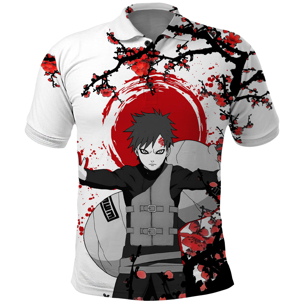 Gaara - Japan Style Anime Polo Shirt