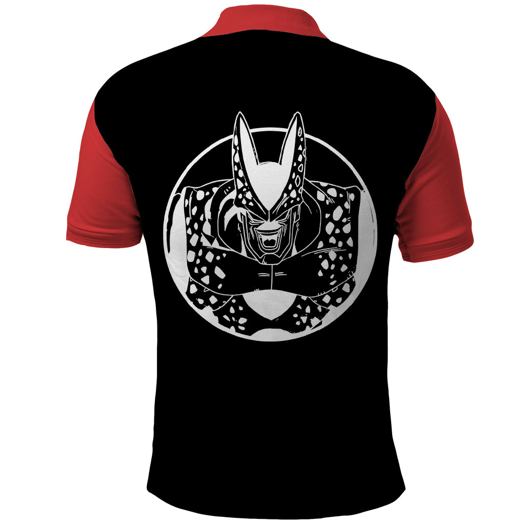 Cell Max Polo Shirt Dragon Ball Mix Anime Manga