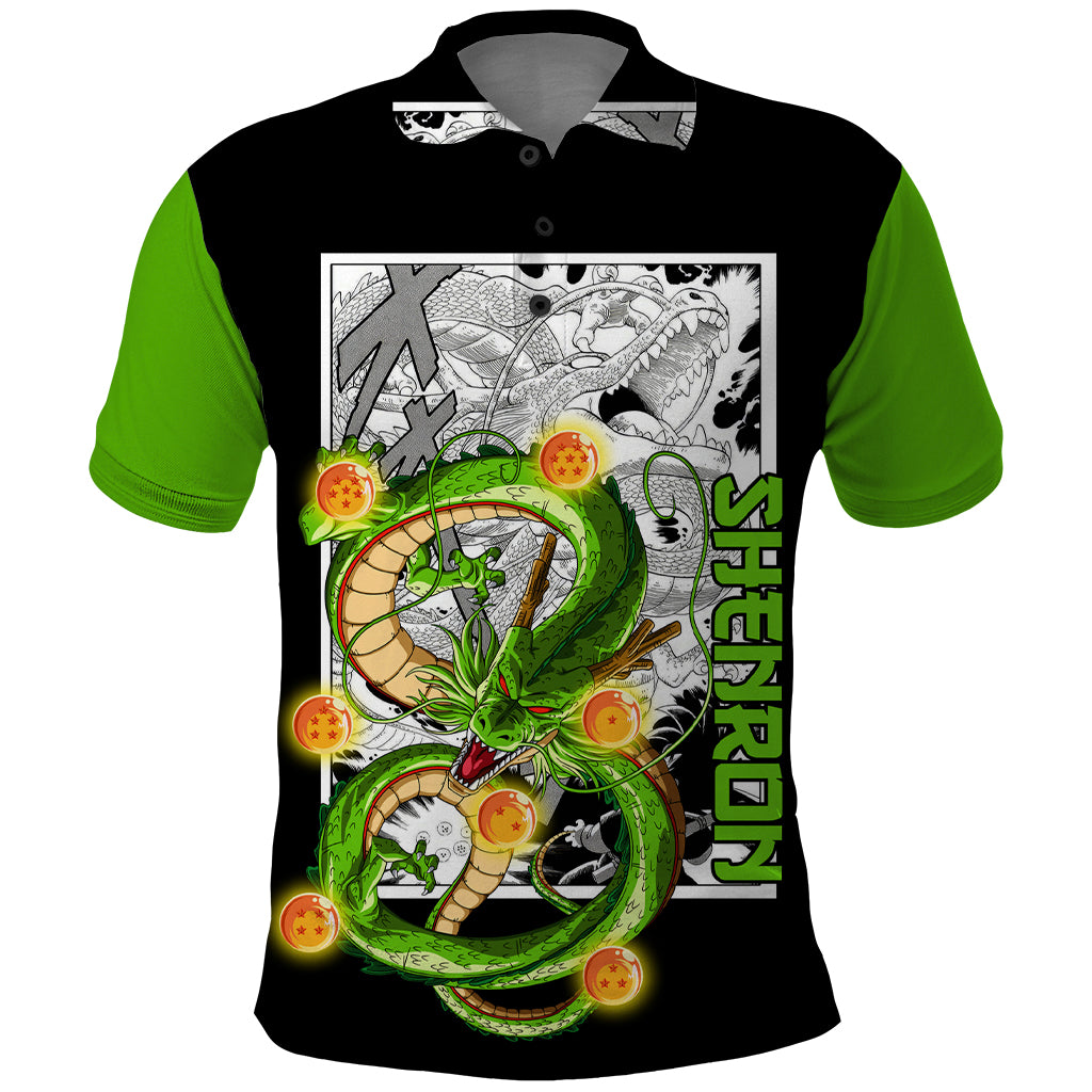 Shenron Polo Shirt Dragon Ball Mix Anime Manga