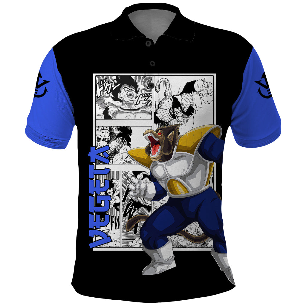 Vegeta Great Ape Polo Shirt Dragon Ball Mix Anime Manga
