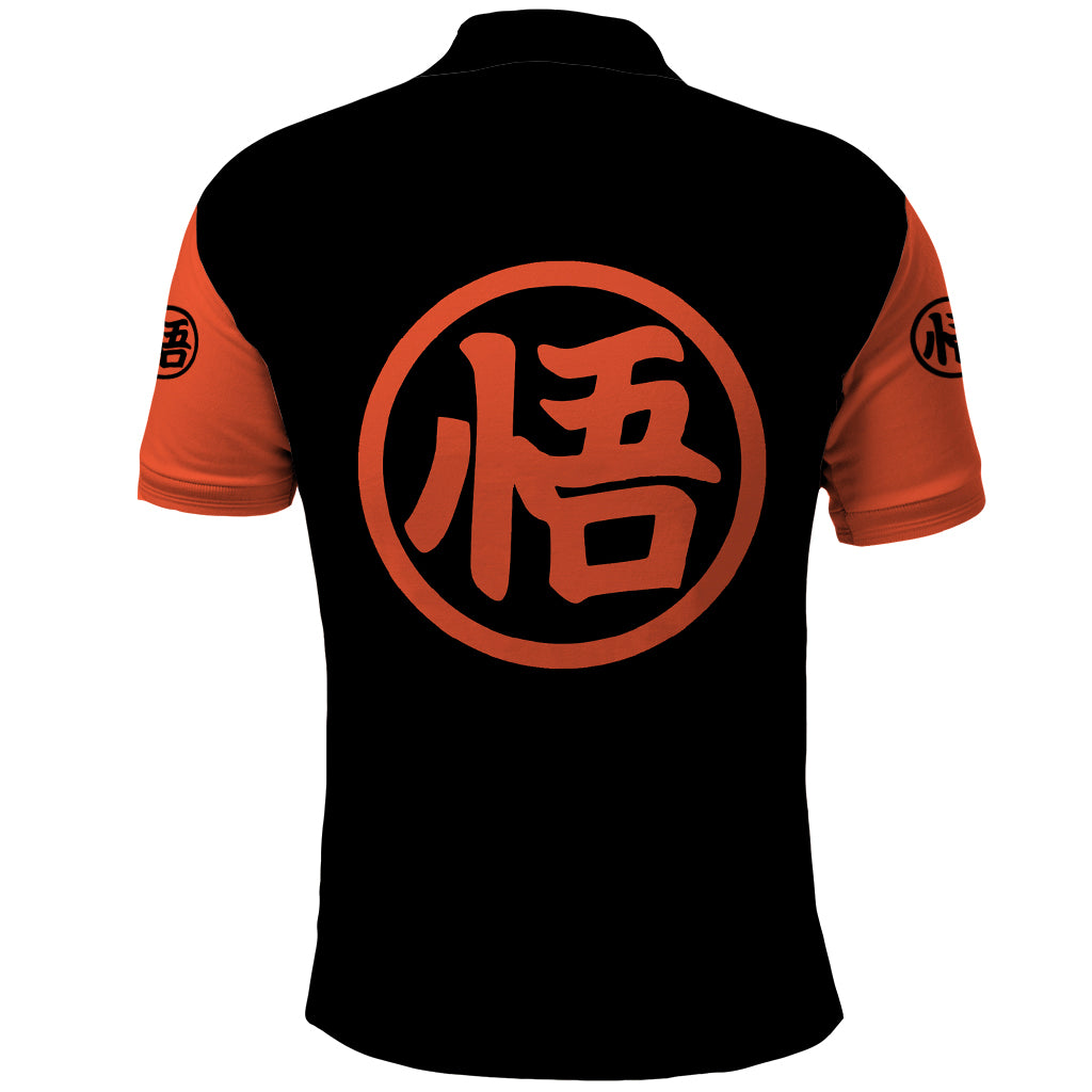 Goku Blue Polo Shirt Dragon Ball Mix Anime Manga
