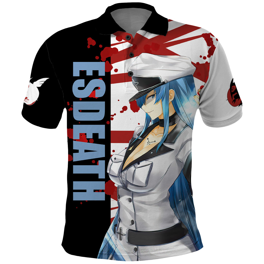 Esdeath Polo Shirt Akame Ga Kill