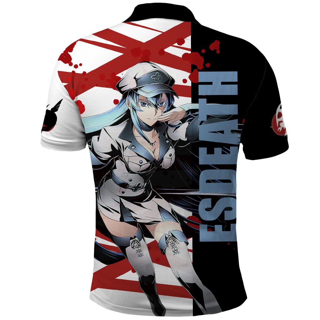 Esdeath Polo Shirt Akame Ga Kill