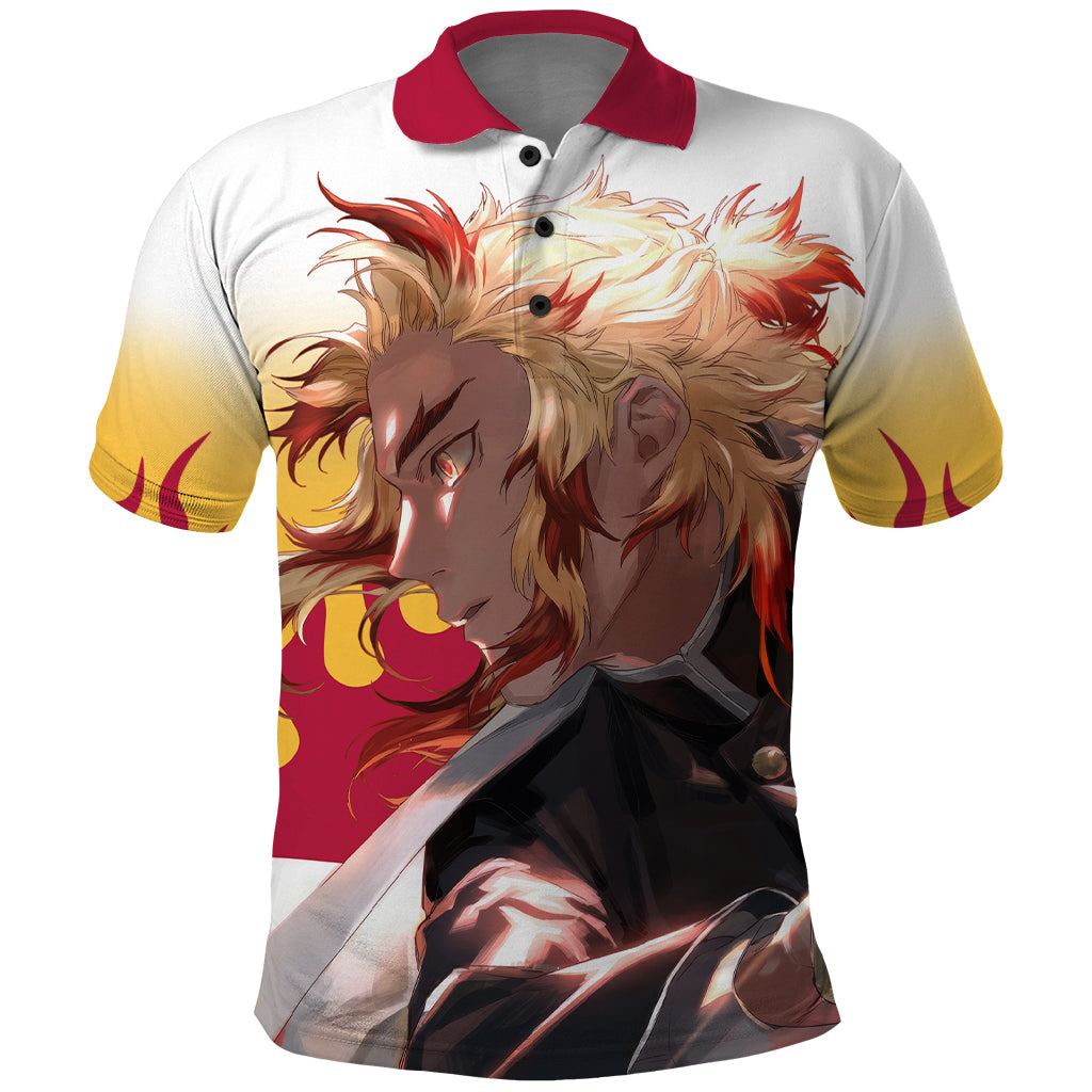 Kyojuro Rengoku - Demon Slayer Polo Shirt