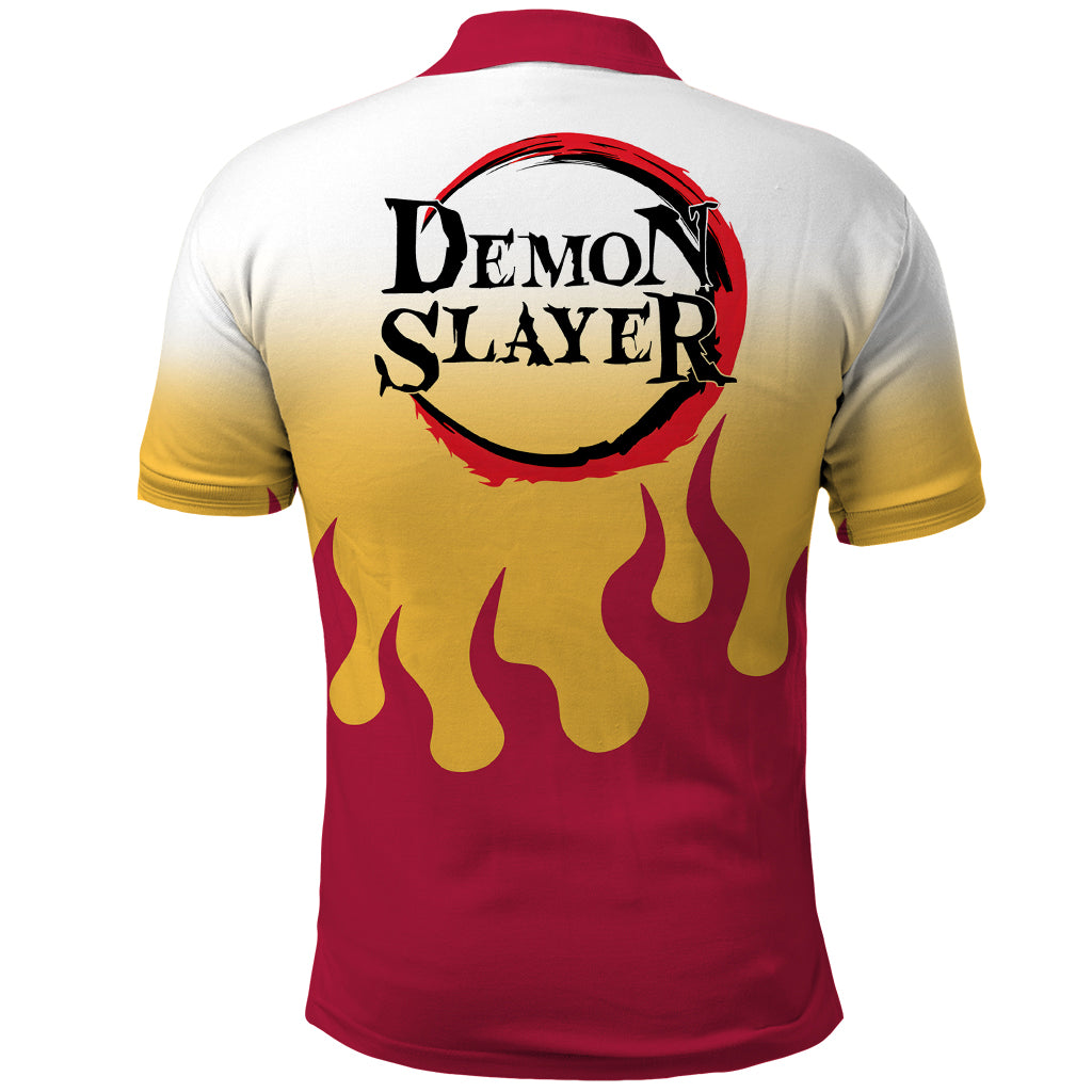Kyojuro Rengoku - Demon Slayer Polo Shirt