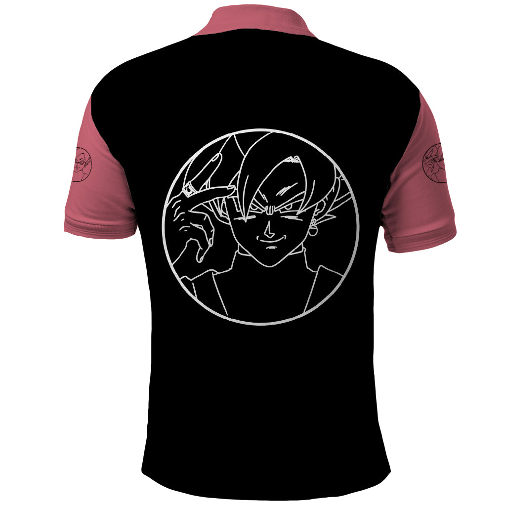 Goku Black Rose - Dragon Ball Anime Polo Shirt