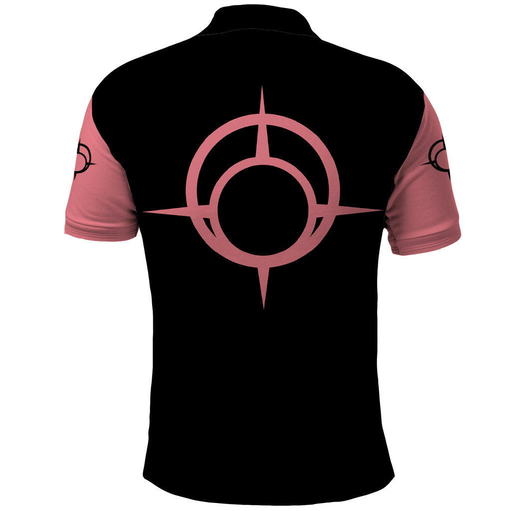 Goku Black Rose Polo Shirt Dragon Ball Anime Mix Manga