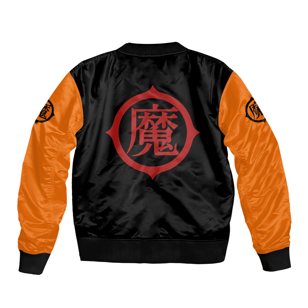 Orange Piccolo Bomber Jacket Dragon Ball Anime Mix Manga