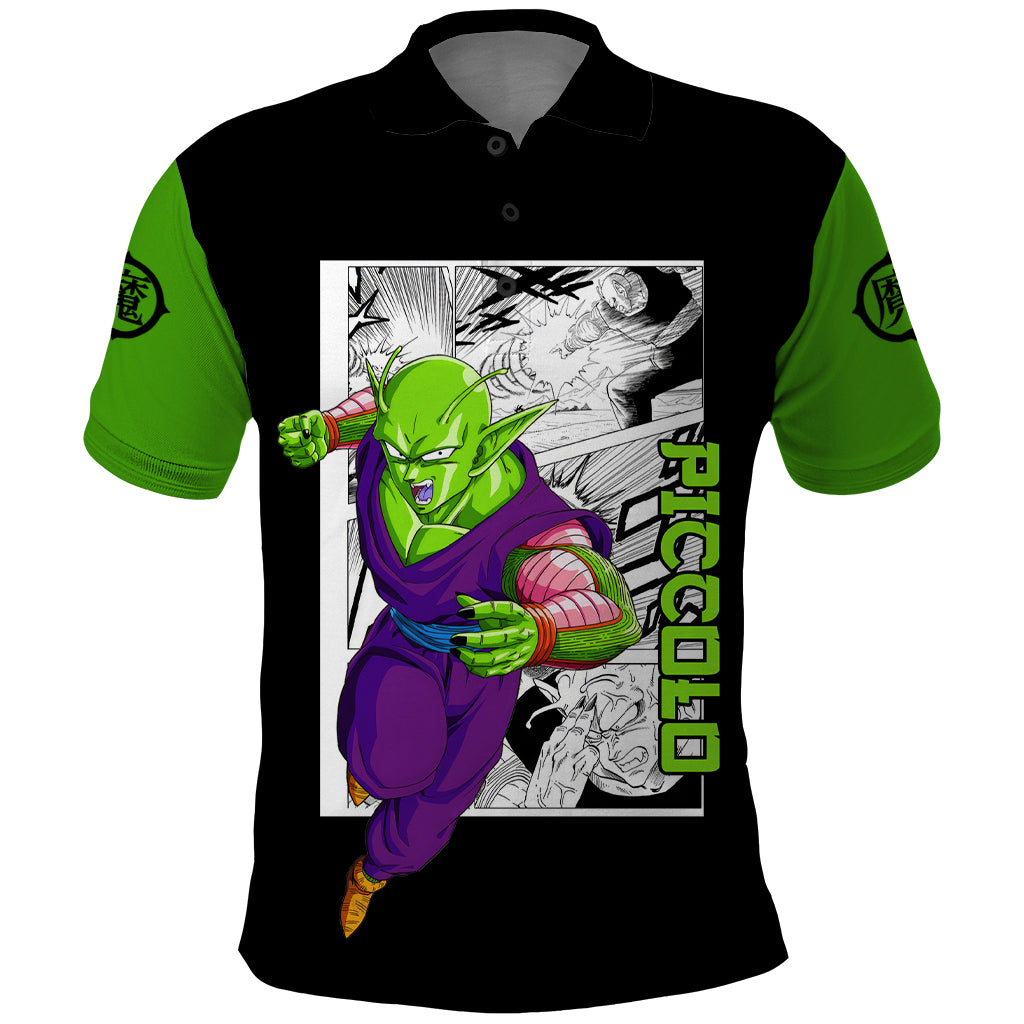 Piccolo Polo Shirt Dragon Ball Anime Mix Manga