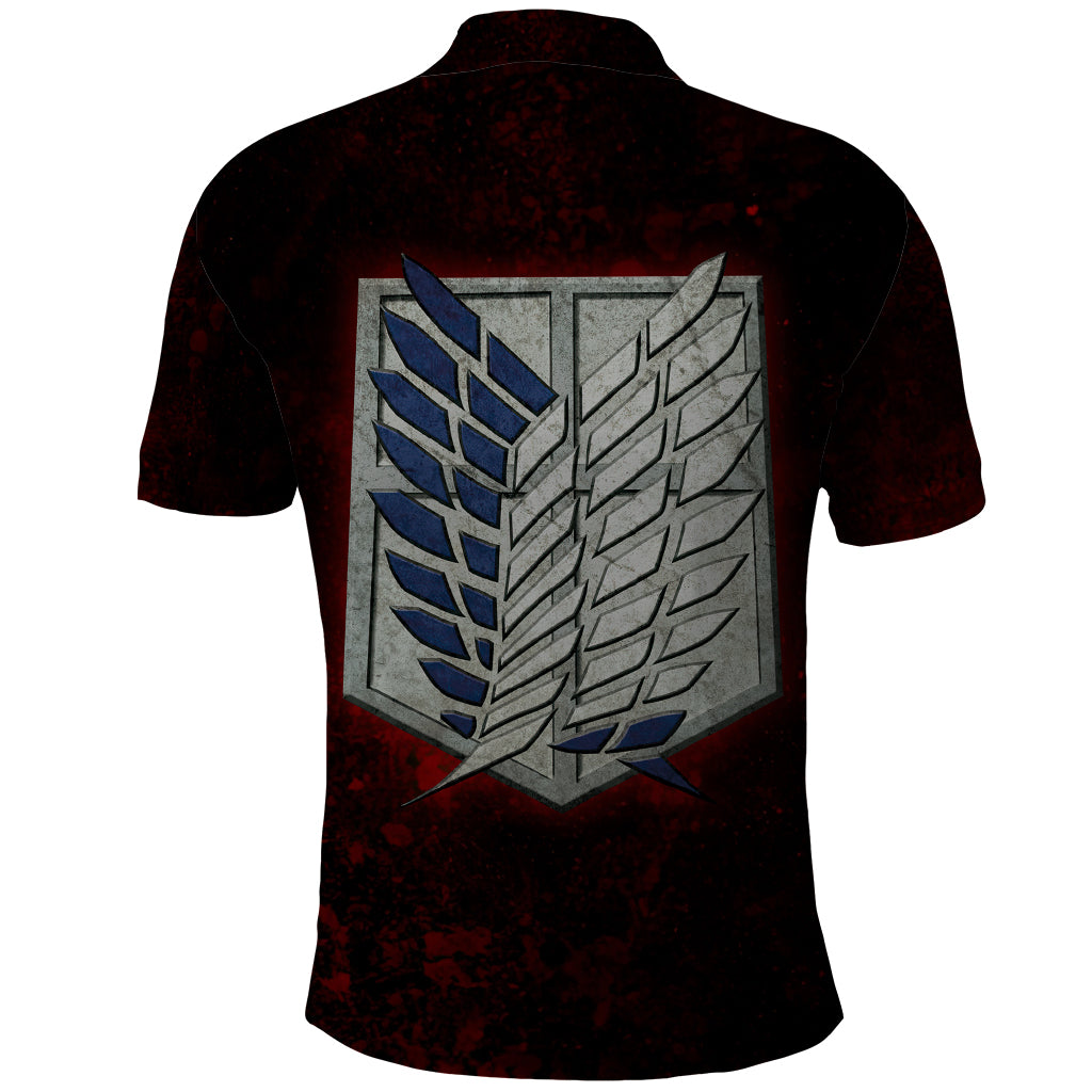 Gabi Braun Polo Shirt Attack On Titan