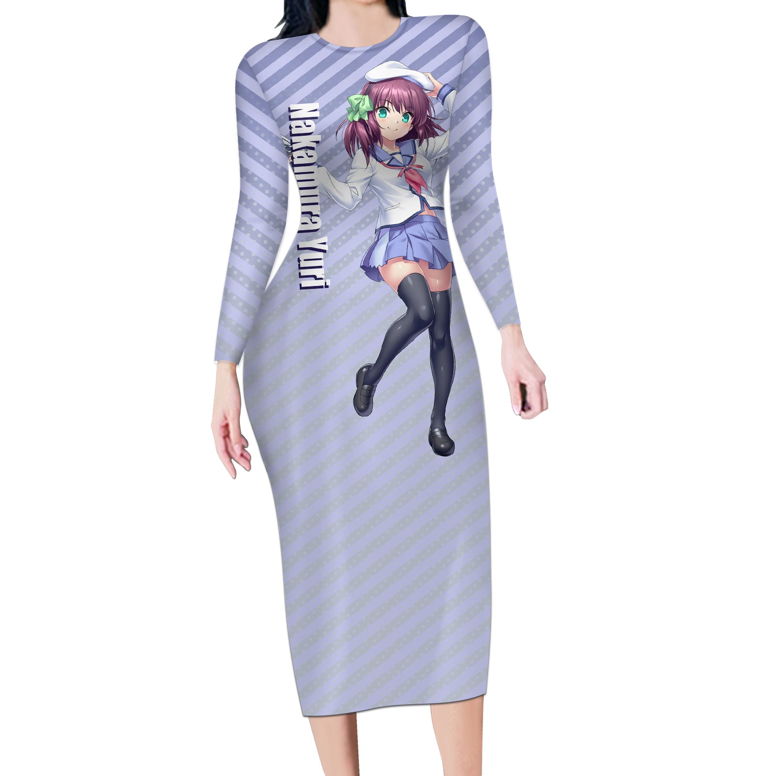 Nakamura Yuri Long Sleeve Bodycon Dress Angel Beast