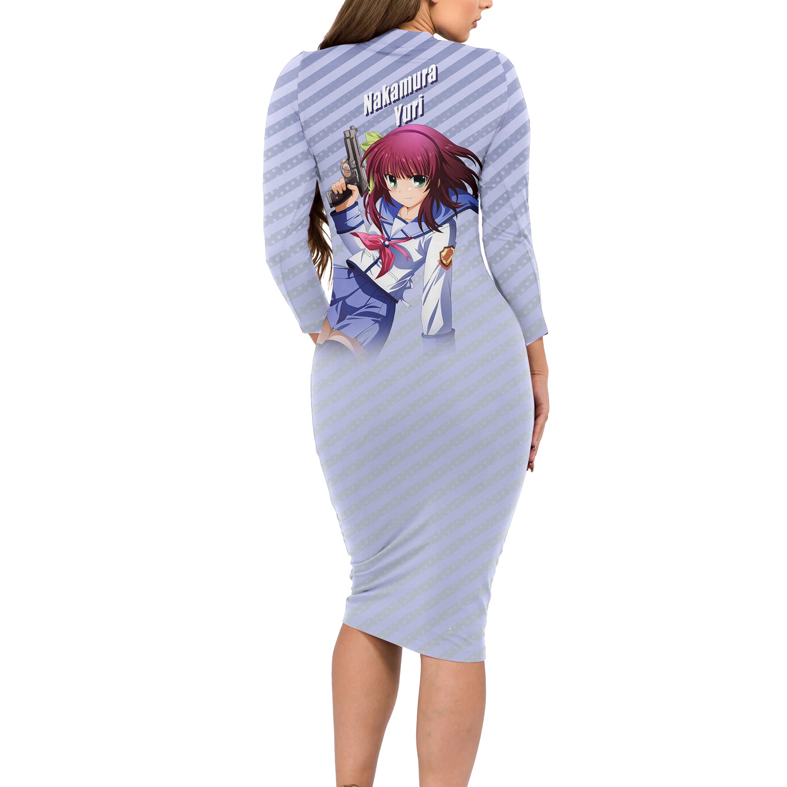 Nakamura Yuri Long Sleeve Bodycon Dress Angel Beast