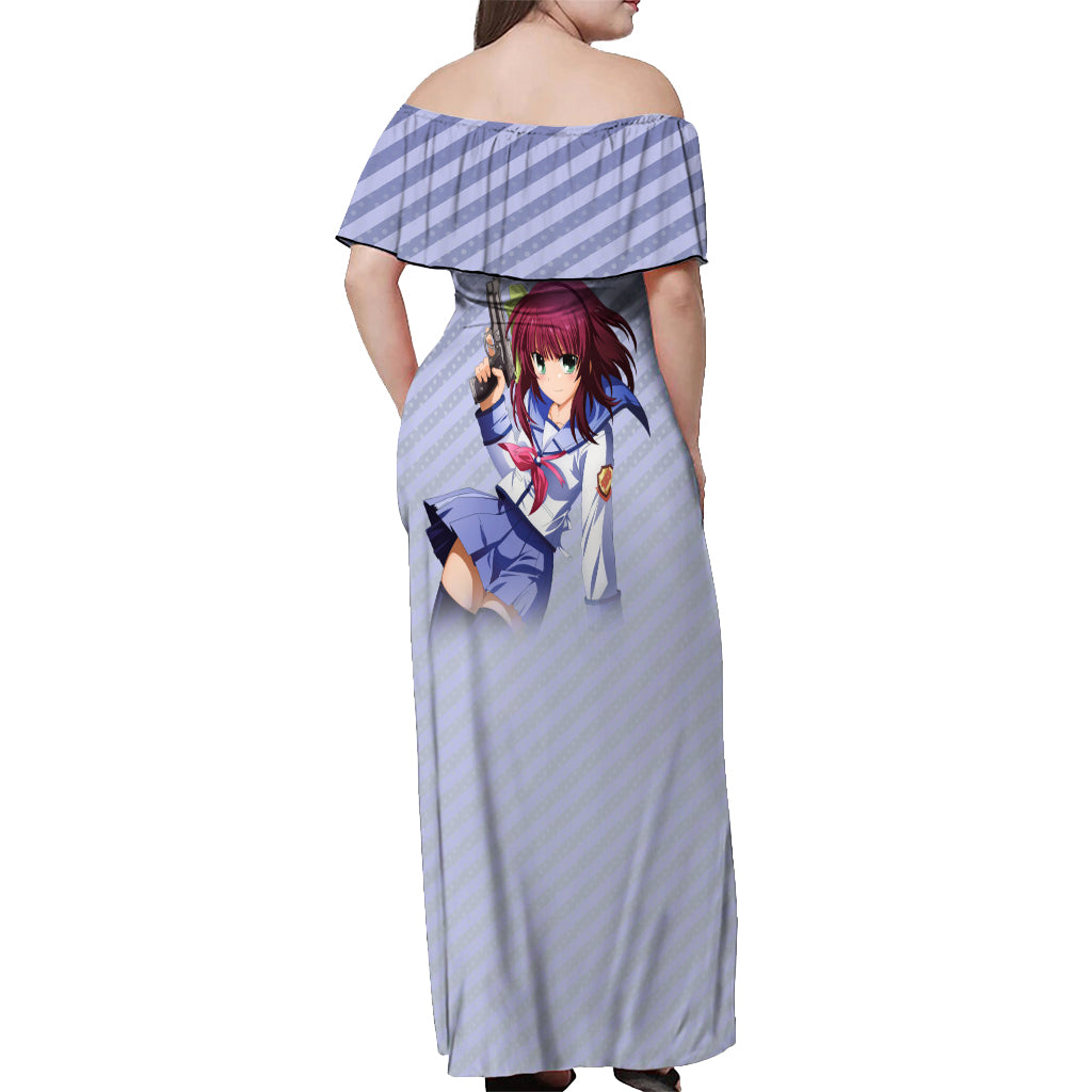 Nakamura Yuri Off Shoulder Maxi Dress Angel Beast
