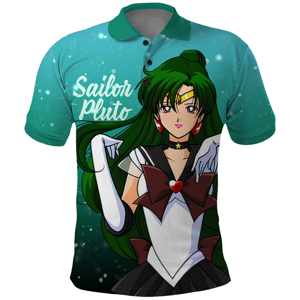 Sailor Pluto Setsuna Meioh Polo Shirt Sailor Moon