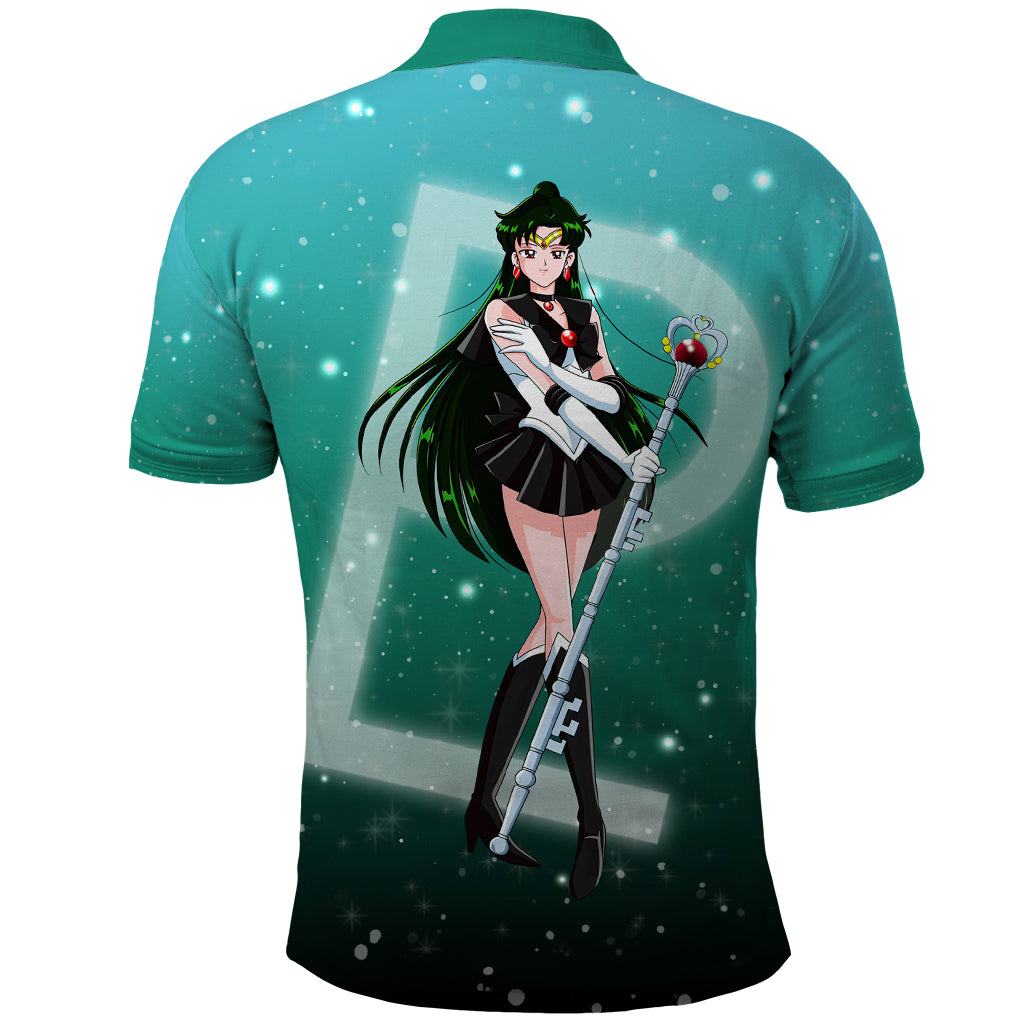 Sailor Pluto Setsuna Meioh Polo Shirt Sailor Moon