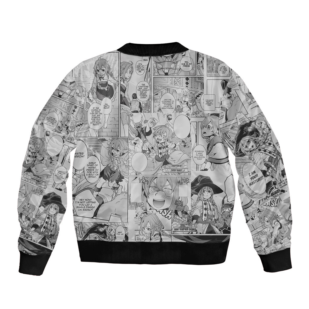 Roxy Migurdia Bomber Jacket Manga Mix Anime