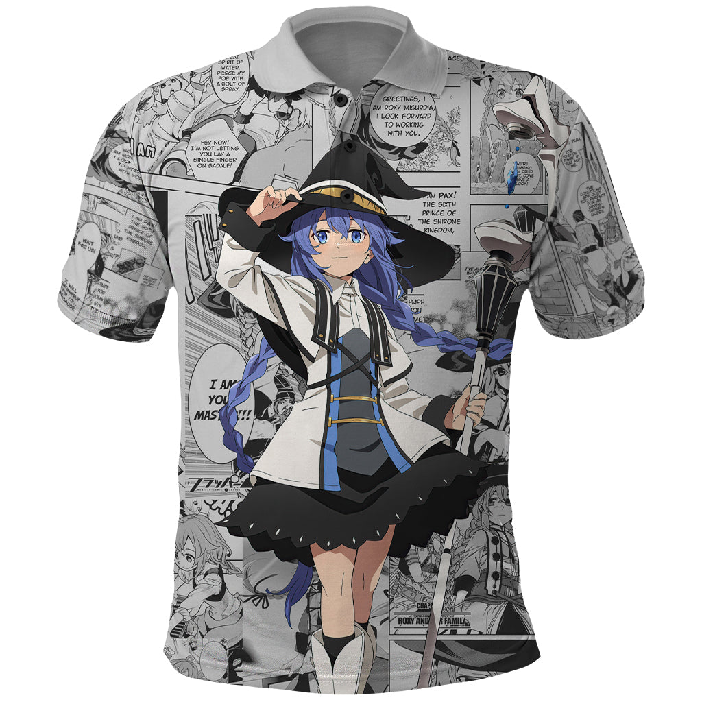 Roxy Migurdia Polo Shirt Manga Mix Anime