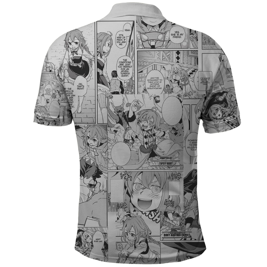 Roxy Migurdia Polo Shirt Manga Mix Anime