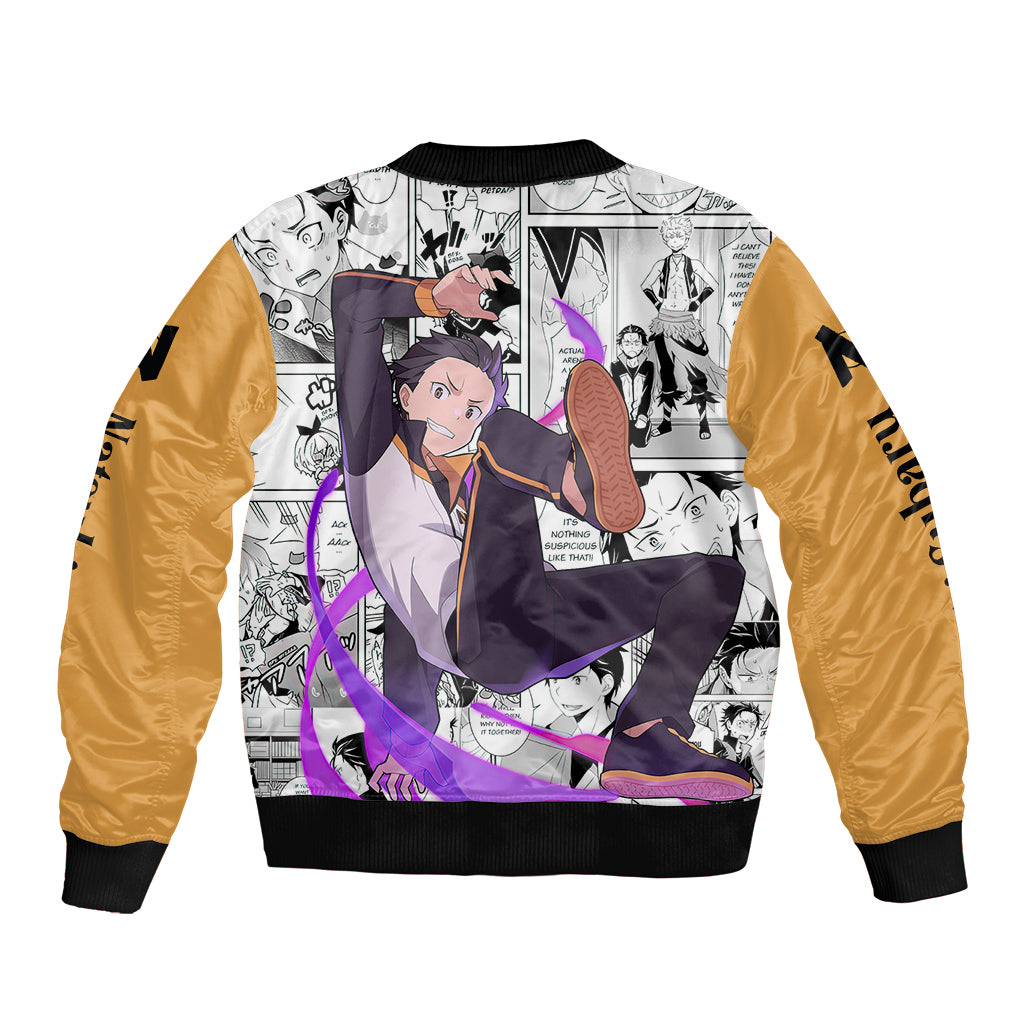 Natsuki Subaru Bomber Jacket Hajimeru Isekai Seikatsu