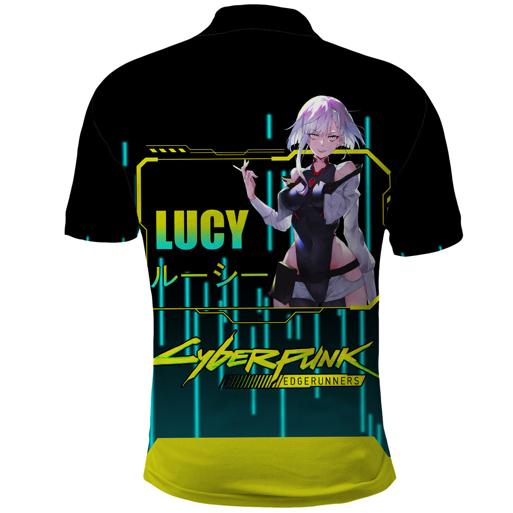 Cyberpunk Lucy Polo Shirt